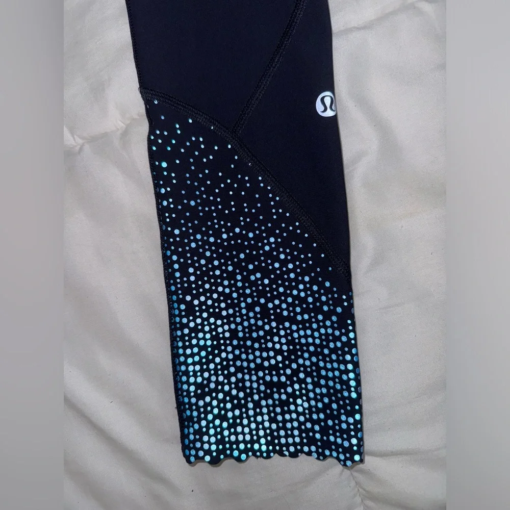 Lululemon tight stuff reflective tight grape black tender violet purple - Picture 14 of 15